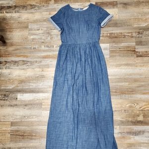 Shabby Apple denim maxi dress